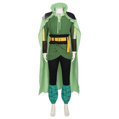 Cosplay Costume Zorro One Piece Elbaph Arc(2026) Anime Cosplay Tenue Verte Homme