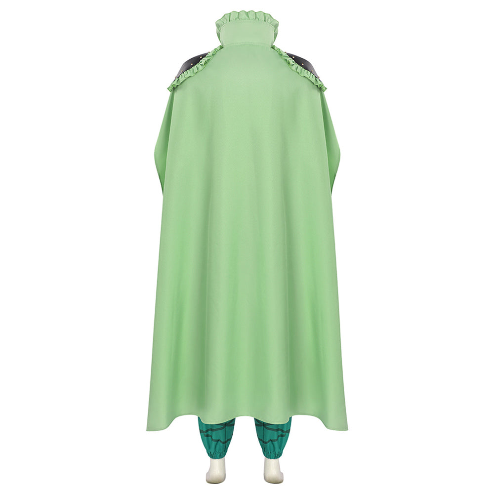 Cosplay Costume Zorro One Piece Elbaph Arc(2026) Anime Cosplay Tenue Verte Homme