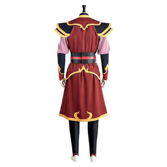 Cosplay Costume Zuko Avatar Aang: The Last Airbender(2026) Film Cosplay Tenue Rouge Homme