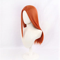 Cosplay Perruque Atom Eve Invincible 4(2026) TV Perruque Orange Femme