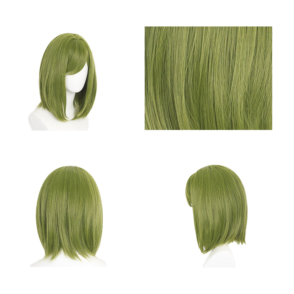 Cosplay Perruque Coco Tongari Boushi no Atelier(2026) Anime Perruque Verte Femme