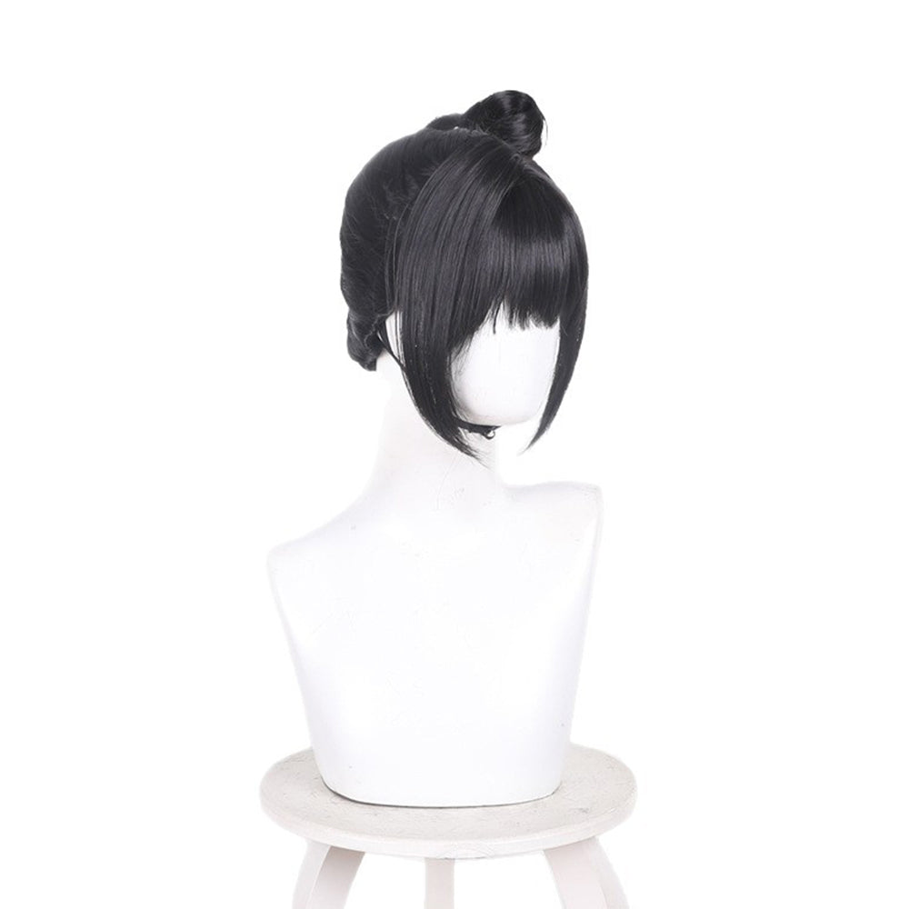 Cosplay Perruque Inako Momokawa Sparks of Tomorrow(2026) Anime Perruque Noire Femme