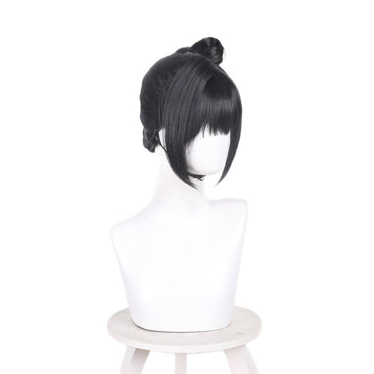 Cosplay Perruque Inako Momokawa Sparks of Tomorrow(2026) Anime Perruque Noire Femme