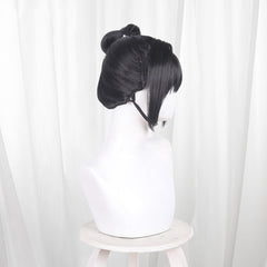 Cosplay Perruque Inako Momokawa Sparks of Tomorrow(2026) Anime Perruque Noire Femme