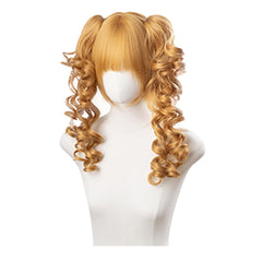 Cosplay Perruque Kitty Juno Overwatch Jeu Perruque Jaune Femme