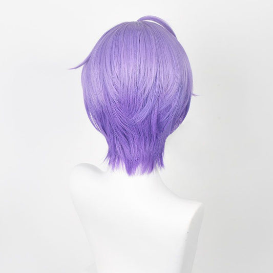Cosplay Perruque Kuya Nu: Carnival Jeu Perruque Violette Homme
