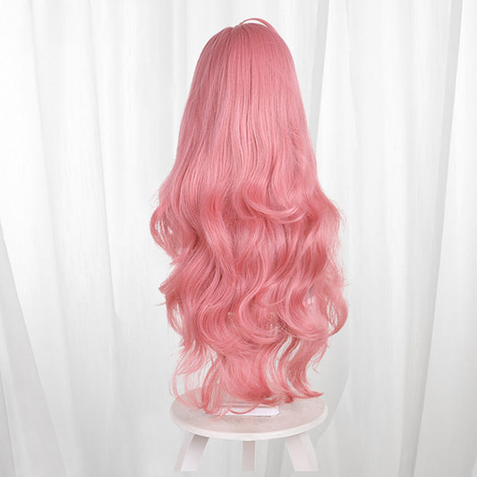 Cosplay Perruque Mimi Kagari Je Veux T'Aimer Jusqu'à Ta Mort(2026) Anime Perruque Rose Femme