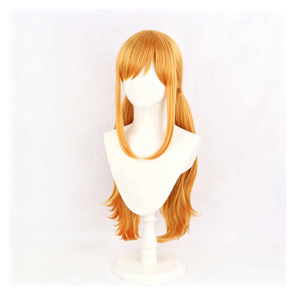 Cosplay Perruque Nami One Piece Whole Cake Island Arc Anime Perruque Jaune Femme