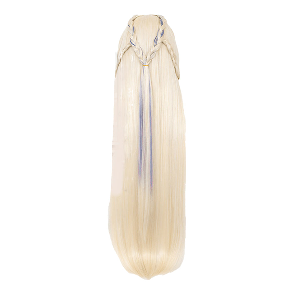 Cosplay Perruque Nicole Reeyn Genshin Impact Jeu Perruque Jaune Femme