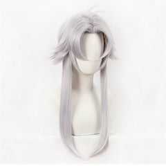 Cosplay Perruque Pierrot The Freak Circus Jeu Perruque Blanche Homme