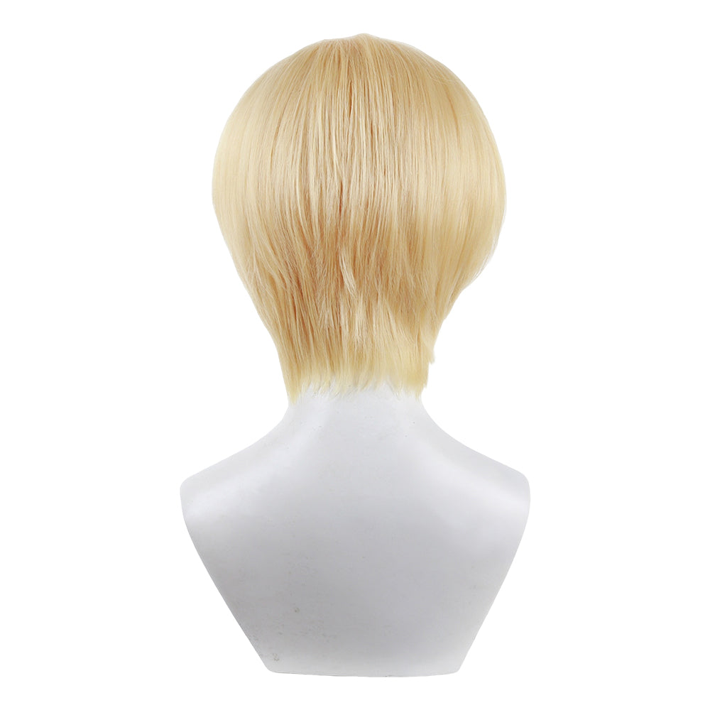 Cosplay Perruque Roman Carax Cyberpunk: Edgerunners 2(2026) TV Cosplay Perruque Blonde