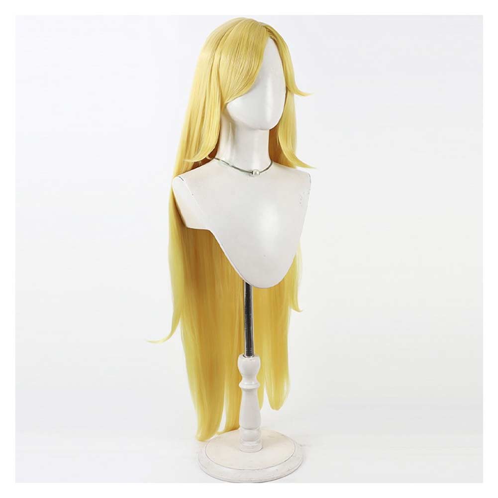 Cosplay Perruque Rosalina The Super Mario Galaxy Movie(2026) Film Perruque Jaune Femme