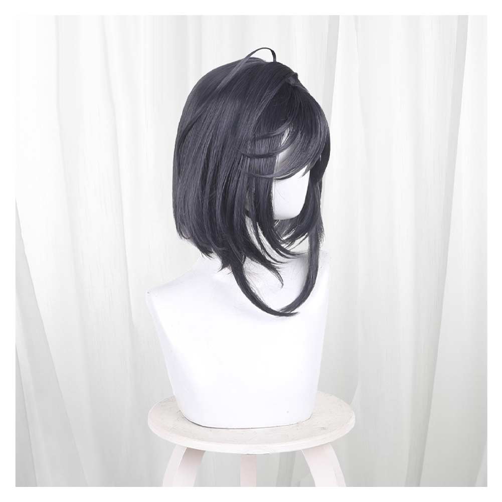 Cosplay Perruque Sapphire The Ribbon Hero(2026) Anime Perruque Noire Femme