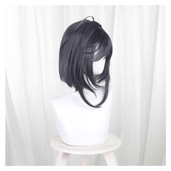 Cosplay Perruque Sapphire The Ribbon Hero(2026) Anime Perruque Noire Femme