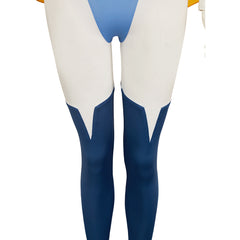 Dispatch Blazer Tenue Bleue et Jaune Cosplay Costume
