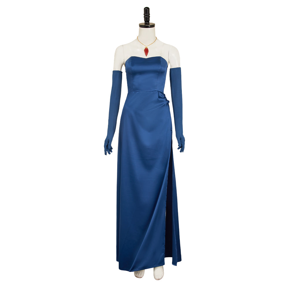 Dispatch(2025) Blazer Robe Bleue Cosplay Costume