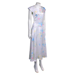 Downton Abbey 3: Le Grand Final(2025) Lady Mary Crawley Robe Blanche Cosplay Costume
