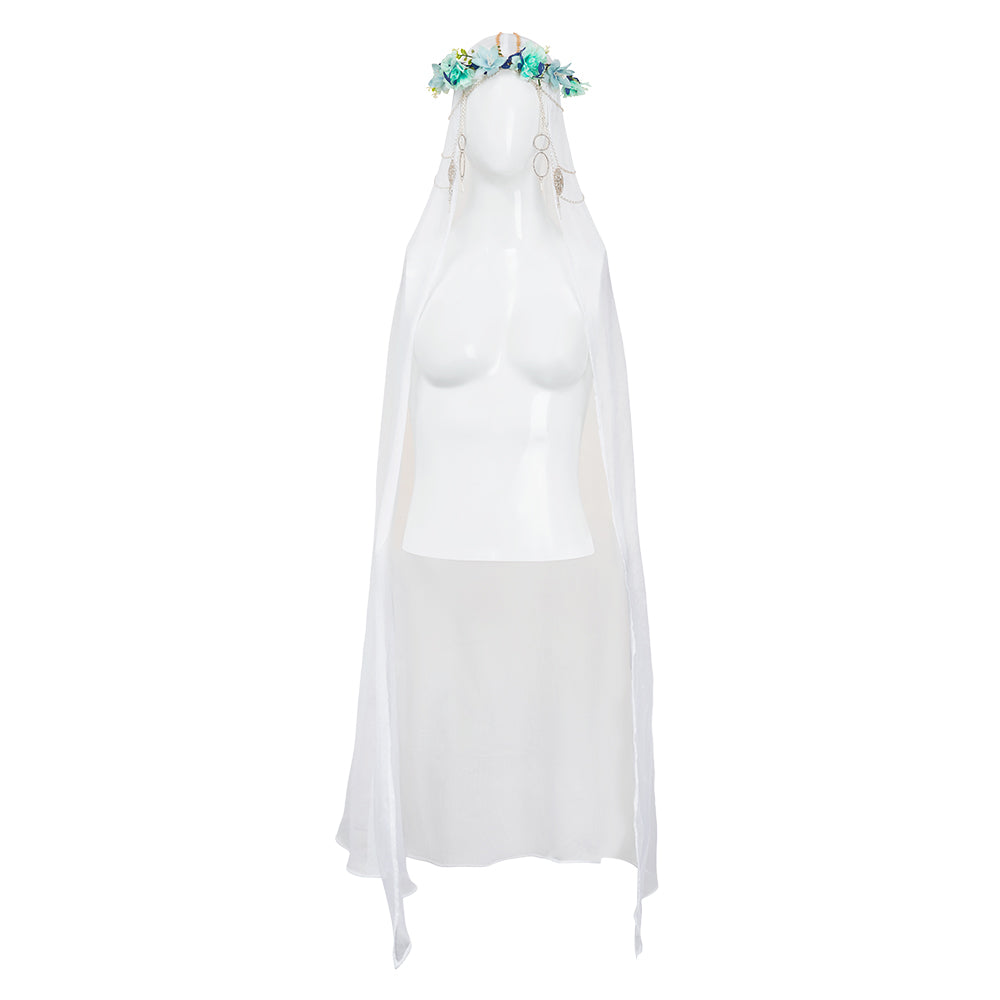 Elden Ring Nightreign(2025) Revenant Bandeau Fleur Cosplay Accessoire