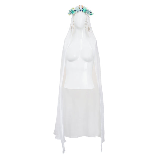 Elden Ring Nightreign(2025) Revenant Bandeau Fleur Cosplay Accessoire