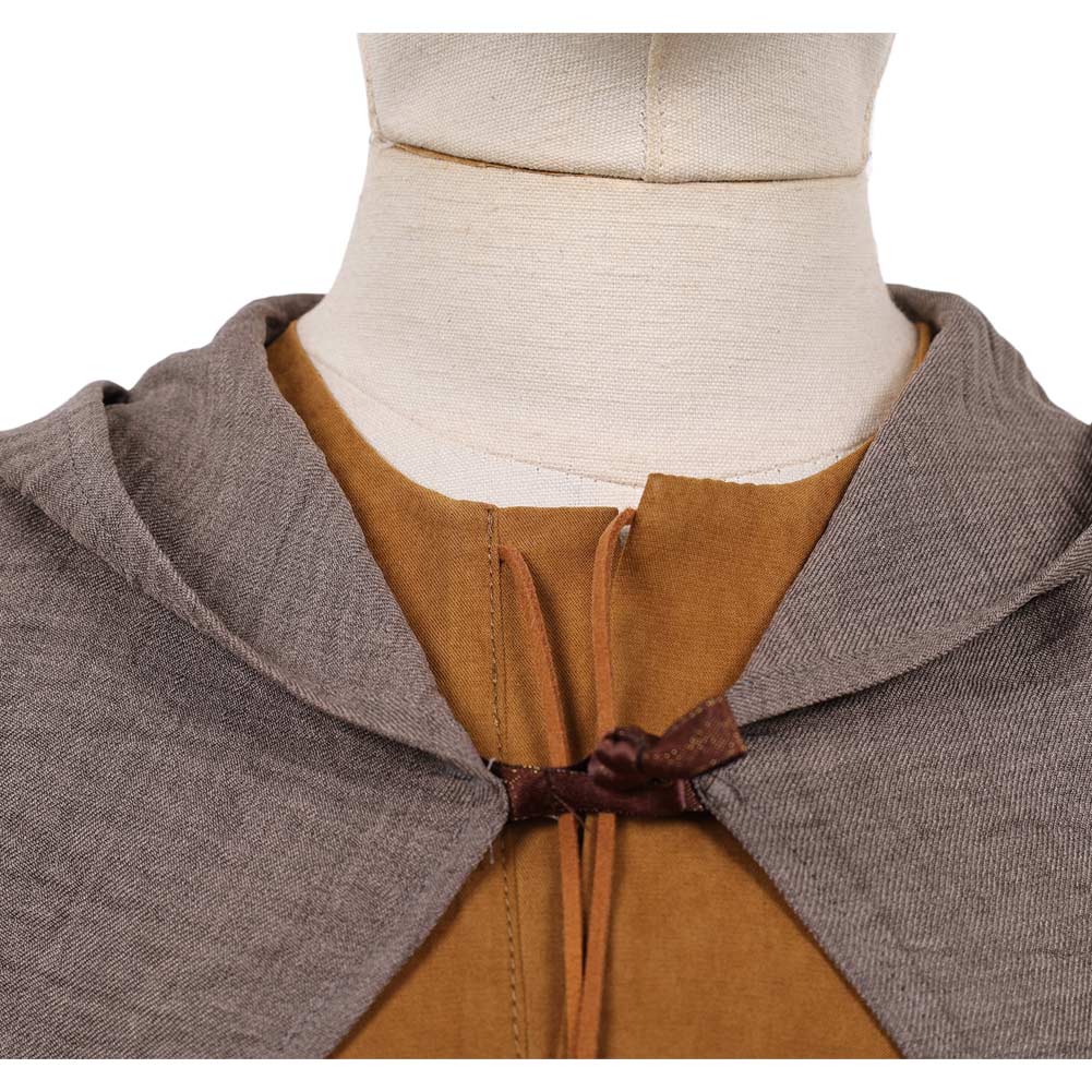 Enfant A Knight of the Seven Kingdoms(2026) Egg Tenue Brune avec Cape Cosplay Costume
