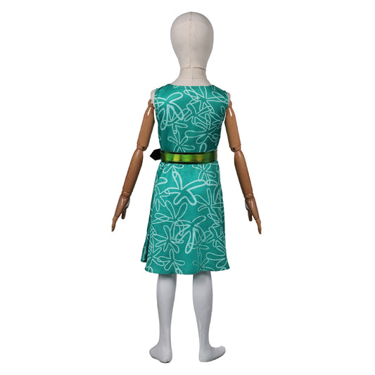 Enfant Film Vice-Versa 2(2024) Disgust Robe Cosplay Costume Ver.2