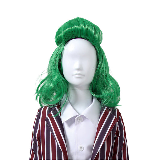 Enfant Film Wonka(2023) Oompa Loompa Cosplay Perruque