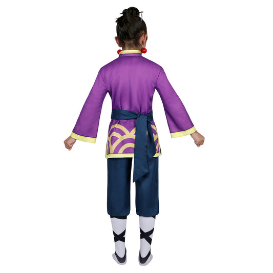 Enfant Jeu Princess Peach: Showtime!(2024) Kung Fu Peach Cosplay Costume