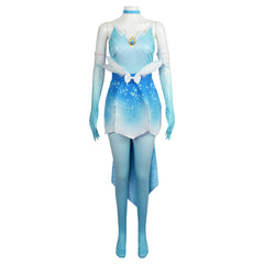 Enfant Jeu Princess Peach: Showtime!(2024) Patineuse Artistique Peach Cosplay Costume