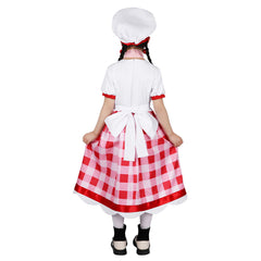 Enfant Jeu Princess Peach: Showtime!(2024) Pâtissière Peach Cosplsy Costume
