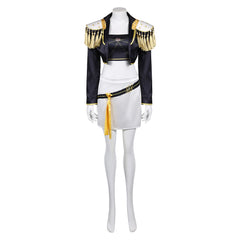 Enfant KPop Demon Hunters(2025) Huntrix Mira Golden Tenue Cosplay Costume