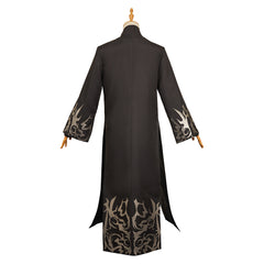 Enfant KPop Demon Hunters(2025) Jinu Saja Veste+Haut Noires Cosplay Costume