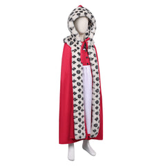 Enfant La Reine des Neiges 1967 Gerda Tenue Rouge Cosplay Costume