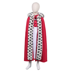 Enfant La Reine des Neiges 1967 Gerda Tenue Rouge Cosplay Costume