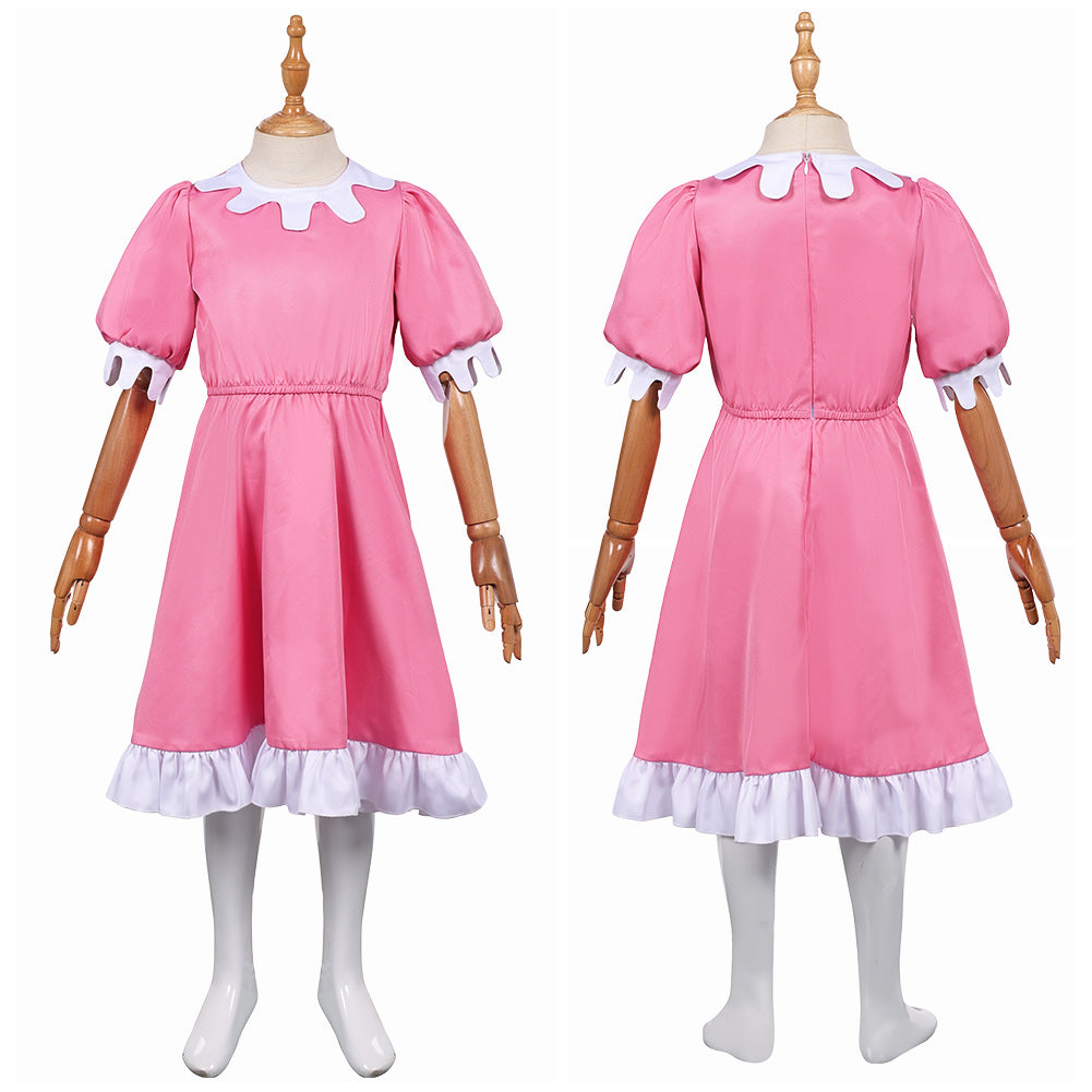 Enfant Les Trois Brigands Tiffany Robe Rose Cosplay Costume