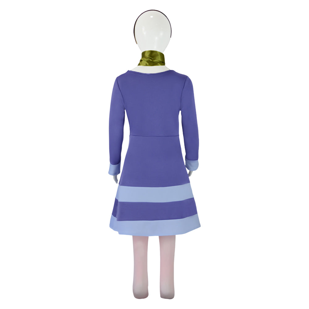 Enfant Scooby Doo Where Are You Daphne Blake Cosplay Costume