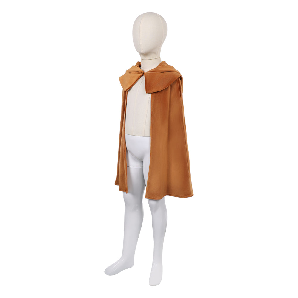 Enfant Stranger Things Saison 5 Holly Wheeler Cape Marron Cosplay Costume