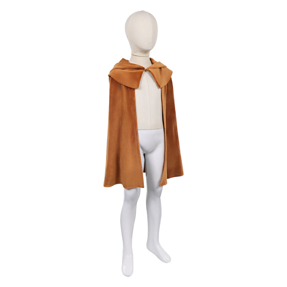 Enfant Stranger Things Saison 5 Holly Wheeler Cape Marron Cosplay Costume