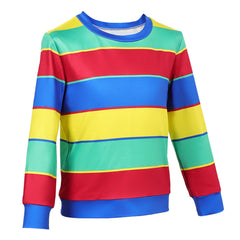 Enfant Stranger Things Saison 5(2025) Derek Haut Cosplay Costume