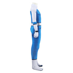 Enfant The Fantastic Four: First Steps(2025) Human Torch Combinaison Bleue Cosplay Costume
