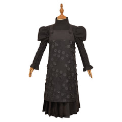 Enfant Wicked Elphaba Tenue de Jupe à Bretelles Noire Cosplay Costume