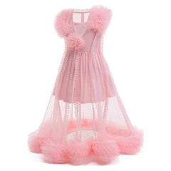 Enfant Wicked Glinda Robe Rose+Accessoires Cosplay Costume