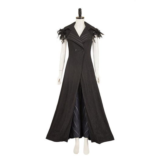 Enfant Wicked: For Good(2025) Elphaba Tenue sans Manches Cosplay Costume