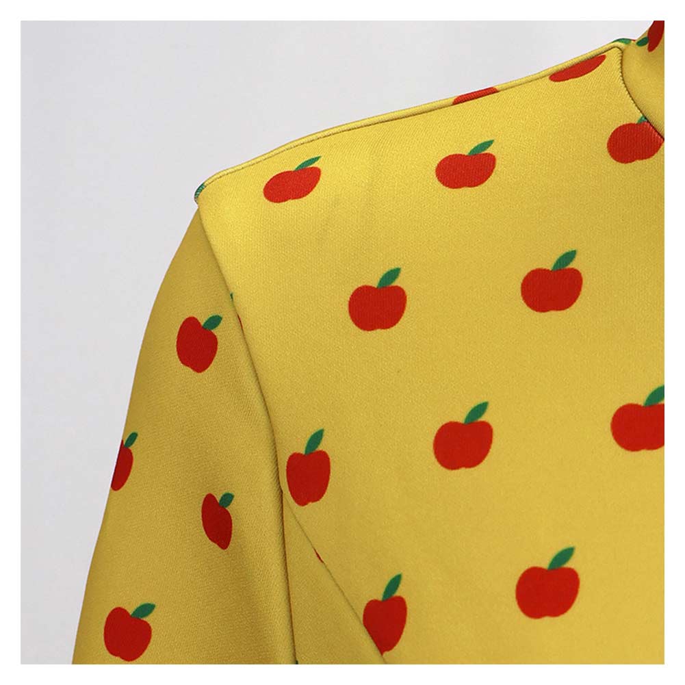 Fantastic Mr. Fox Mme Felicity Renard Robe Jaune Cosplay Costume