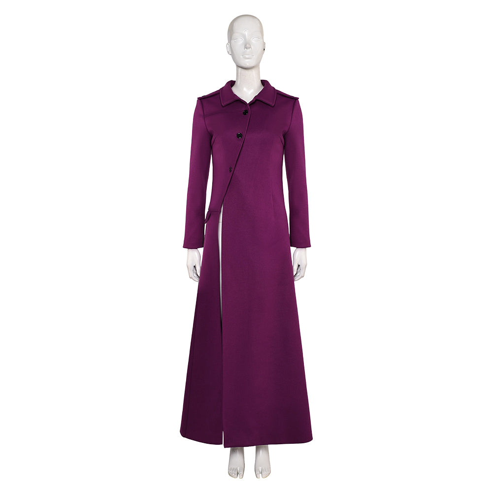 Femme Film Beetlejuice 2(2024) Astrid Deetz Veste Violette Cosplay Costume