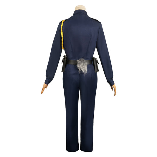 Femme Film Zootopia 2(2025) Judy Hopps Uniforme Bleu Cosplay Costume