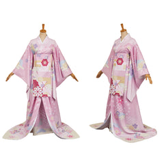 Femme Hazbin Hotel 2(2025) Angel Dust Yukata Rose Cosplay Costume