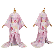 Femme Hazbin Hotel 2(2025) Angel Dust Yukata Rose Cosplay Costume