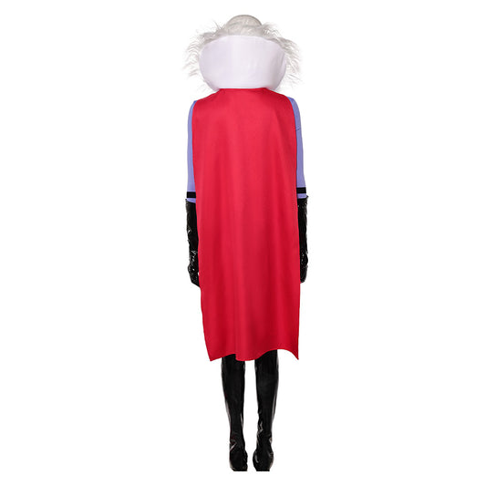 Femme Hazbin Hotel 2(2025) Valentino Tenue Noire et Violette Cosplay Costume