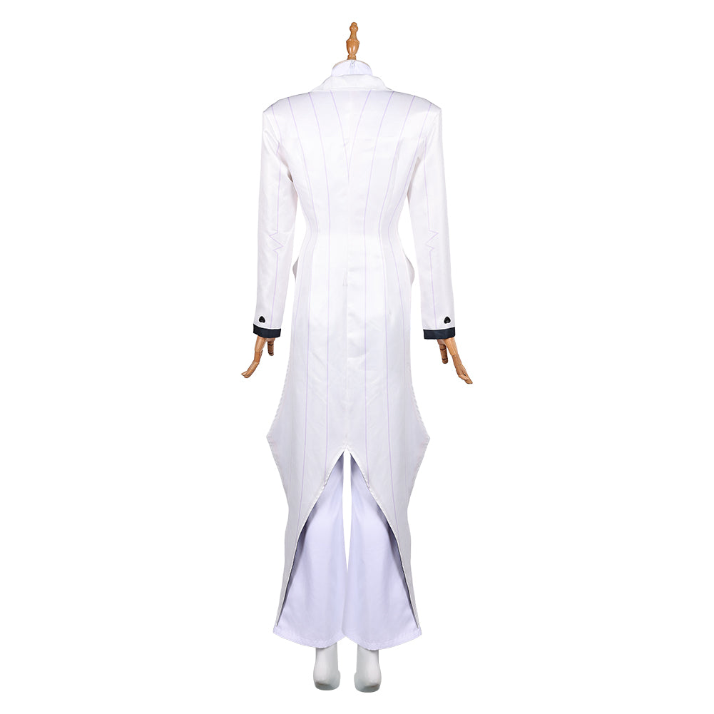 Femme Hazbin Hotel 2(2025) Vox Tenue Blanche Cosplay Costume