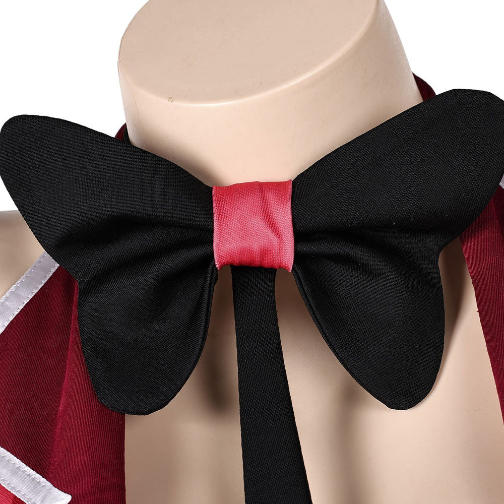 Femme Hazbin Hotel(2024) Alastor Maillot de Bain Une Pièce Cosplay Costume